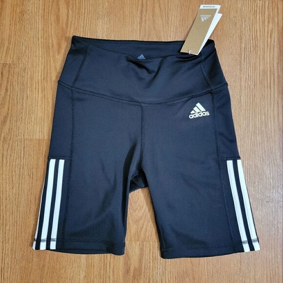 didas Originals Three Stripes Bike Shorts Tights - Picture 1 of 7